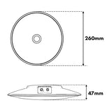 Lámpara LED con sensor PIR Maclean, de techo, 15 W, 1300 lm, IP54, 220-240 V~ 50/60 Hz, MCE537
