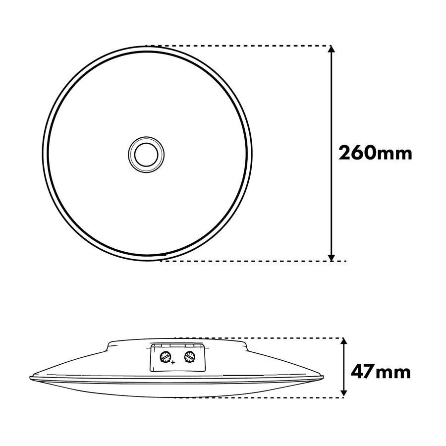 Lámpara LED con sensor PIR Maclean, de techo, 15 W, 1300 lm, IP54, 220-240 V~ 50/60 Hz, MCE537