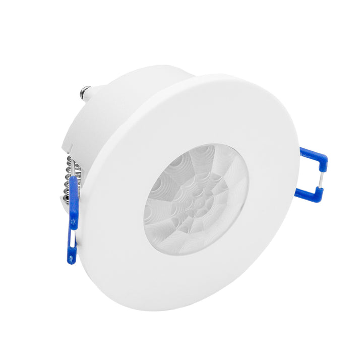 Sensor de movimiento PIR Maclean, empotrable, alcance de 8 m, 600 W/1200 W, 220-240 V CA, 50/60 Hz, MCE821