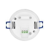 Sensor de movimiento PIR Maclean, empotrable, alcance de 8 m, 600 W/1200 W, 220-240 V CA, 50/60 Hz, MCE821
