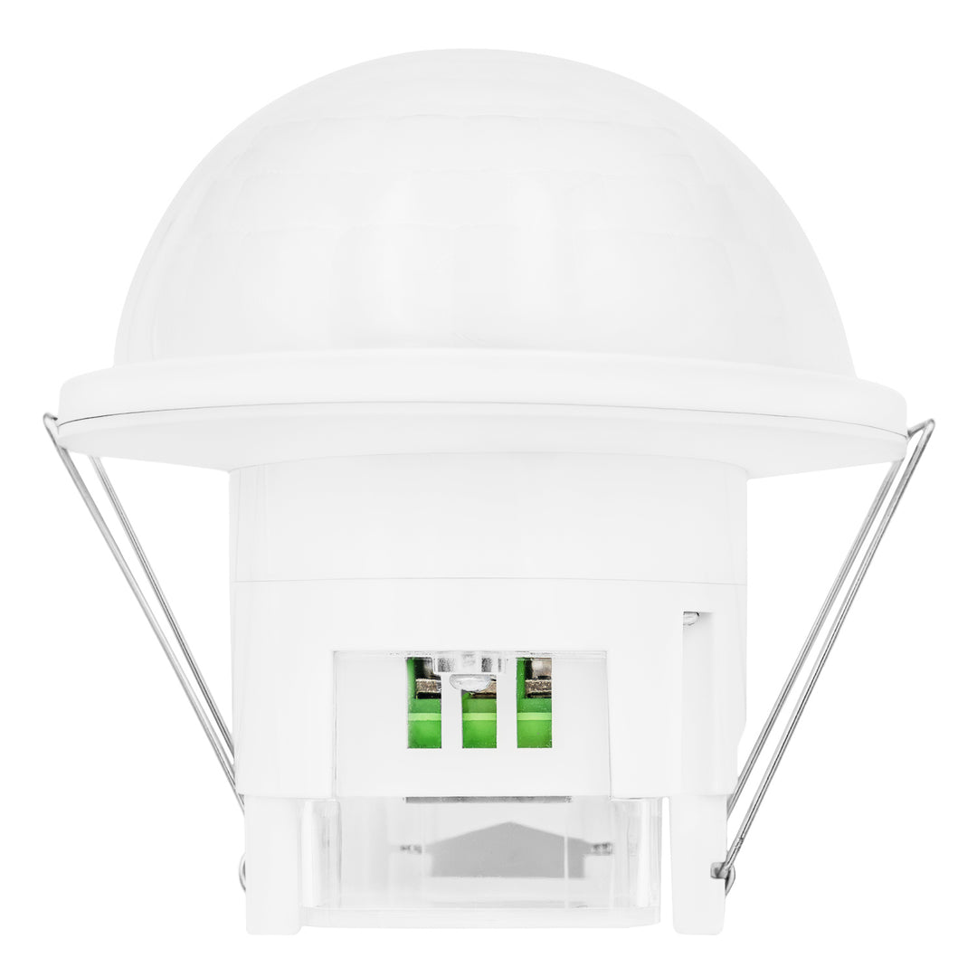 Sensor de presencia PIR Maclean, empotrable, alcance de 10 x 40 m, 1000 W/2000 W, 220-240 V CA, 50/60 Hz, IP54, MCE822