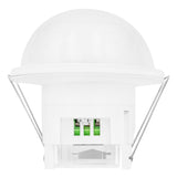 Sensor de presencia PIR Maclean, empotrable, alcance de 10 x 40 m, 1000 W/2000 W, 220-240 V CA, 50/60 Hz, IP54, MCE822