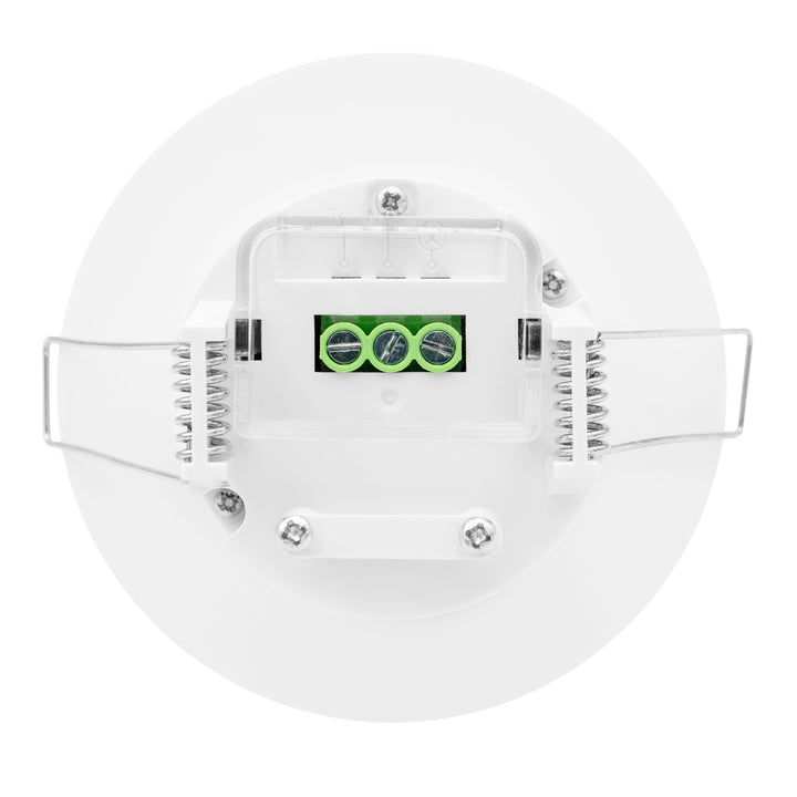 Sensor de presencia PIR Maclean, empotrable, alcance de 10 x 40 m, 1000 W/2000 W, 220-240 V CA, 50/60 Hz, IP54, MCE822