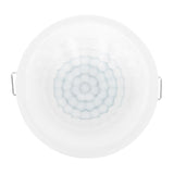 Sensor de presencia PIR Maclean, empotrable, alcance de 10 x 40 m, 1000 W/2000 W, 220-240 V CA, 50/60 Hz, IP54, MCE822