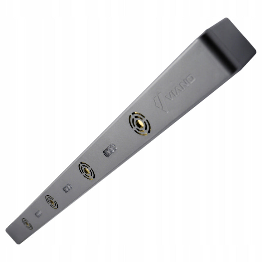 Ahuyentador de roedores, martas, ratones, ratas y comadrejas Viano, tres paneles estroboscópicos, cuatro altavoces, Long Strob