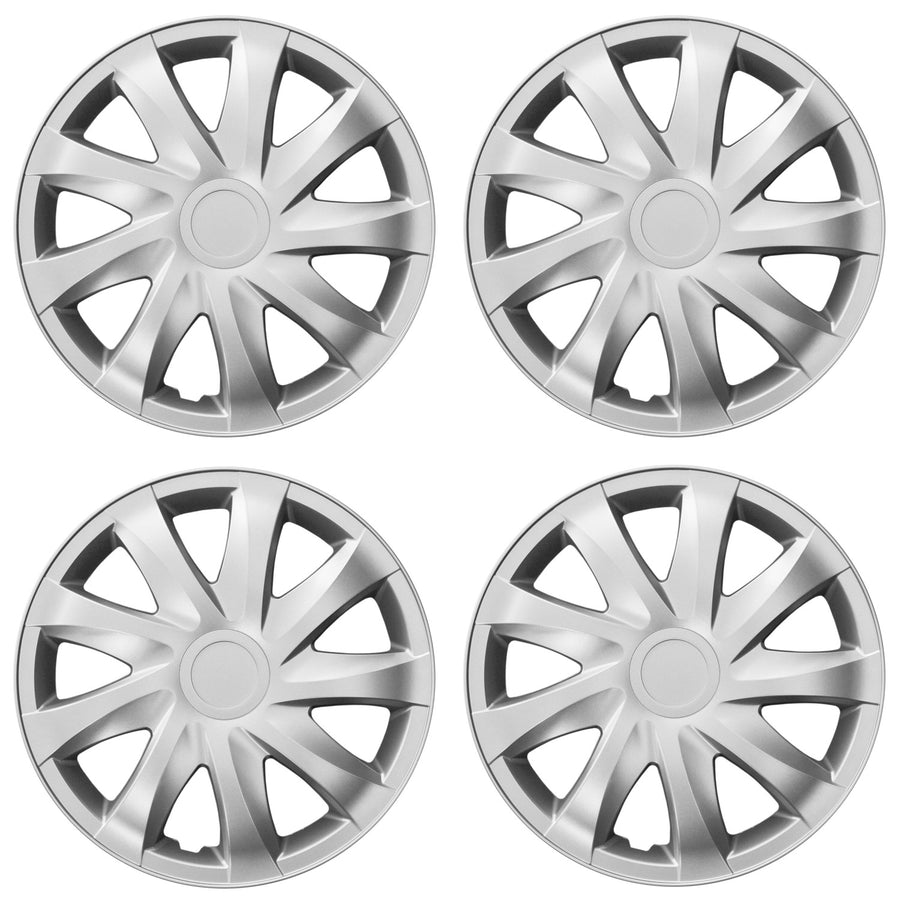 Tapacubos universales 13'' NRM Draco plateados, 4 unidades
