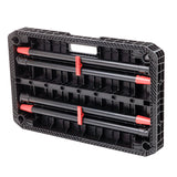 Mesa de trabajo Keter Ultimate, plegable, capacidad de carga de hasta 453 kg, montaje en 30 segundos, amplio espacio de trabajo con orificios de 3/4 pulgadas, portátil, 262936