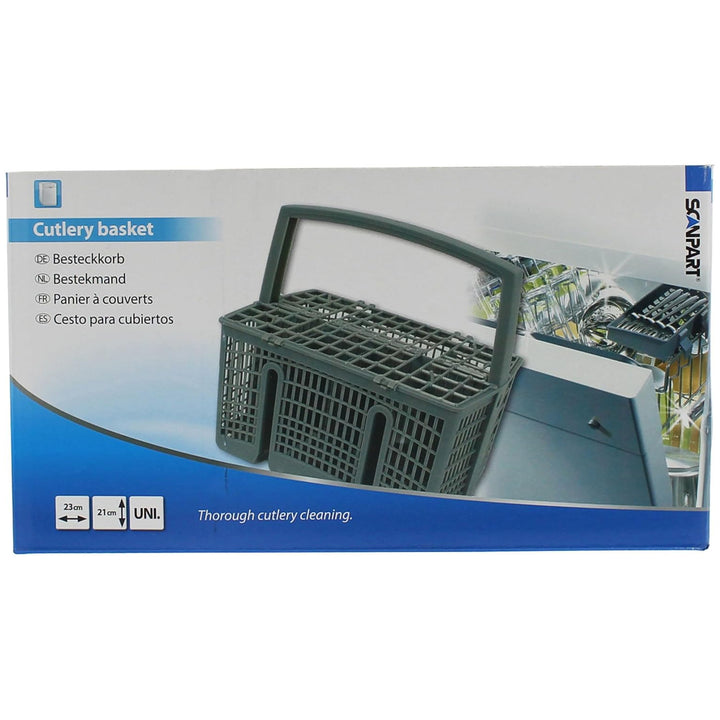 Cesta universal para cubiertos con compartimentos para lavavajillas Scanpart