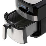 Freidora sin aceite, 9 programas, 5,0 L, Airfryer, Camry CR 6311 + bolsas de papel para freidora, 16 cm, biodegradables, 100 unidades