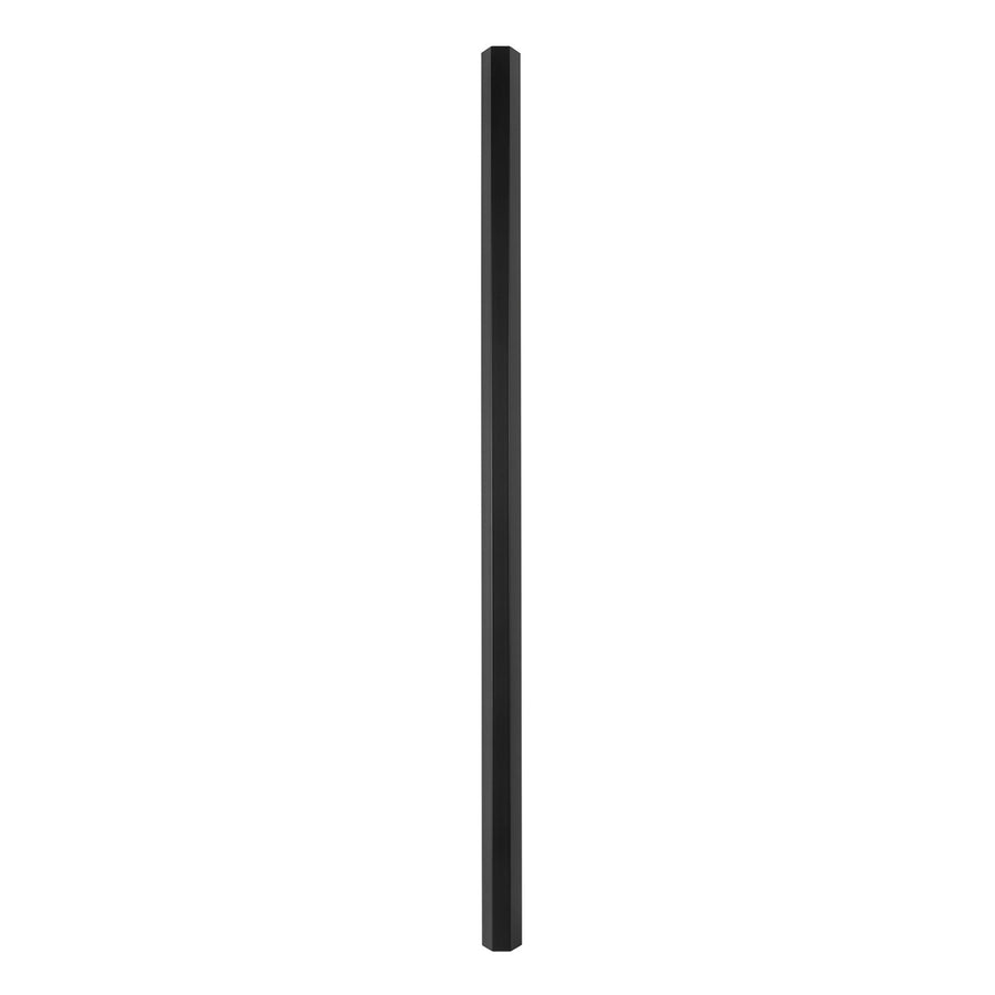 Perfil de aluminio para ocultar cables Maclean, 33 x 18 x 750 mm, negro, MCTV-897 B