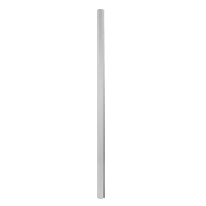 Perfil de aluminio para ocultar cables Maclean, 33 x 18 x 750 mm, plateado, MCTV-897 S
