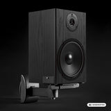 Juego de soportes/colgadores para altavoces Maclean, universal, ajuste vertical de +8° a -8° y horizontal de +90° a -90°, máx. 15 kg, MC-917