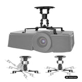 Soporte / colgador de techo para proyector Maclean, 54~320 mm, hasta 13,5 kg, rotación de 360 grados MC-200 B