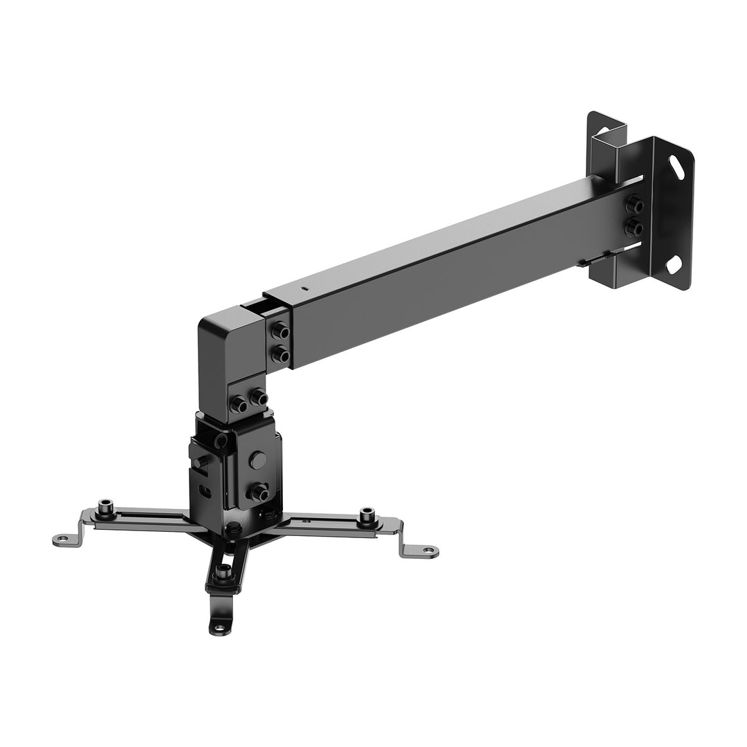 Soporte / colgador de pared para proyector Maclean, negro, hasta 20 kg, MC-205 B