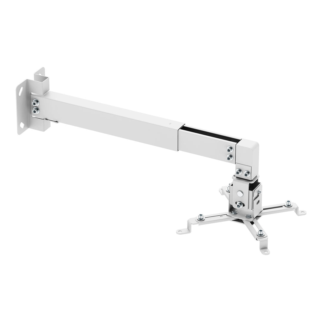 Soporte / colgador de pared para proyector Maclean, blanco, hasta 20 kg, MC-205 W