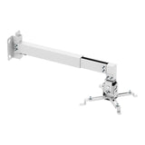 Soporte / colgador de pared para proyector Maclean, blanco, hasta 20 kg, MC-205 W