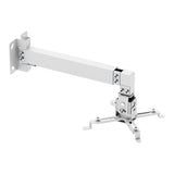 Soporte / colgador de pared para proyector Maclean, blanco, hasta 20 kg, MC-205 W