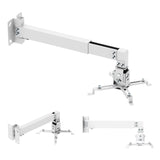 Soporte / colgador de pared para proyector Maclean, blanco, hasta 20 kg, MC-205 W