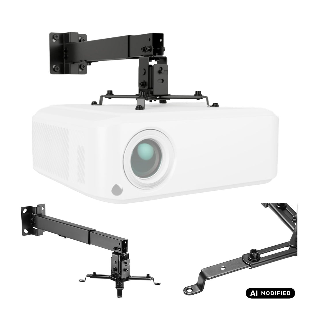 Soporte / colgador universal para proyector Maclean, negro, hasta 20 kg, MC-206 B
