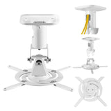 Soporte / colgador de techo para proyector Maclean, de acero, 180~310 mm, hasta 15 kg, MC-208 W