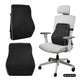 Almohadilla lumbar de espuma viscoelástica Promedix, 44 x 37 x 12 cm, densidad de la espuma: 50D, PR-214