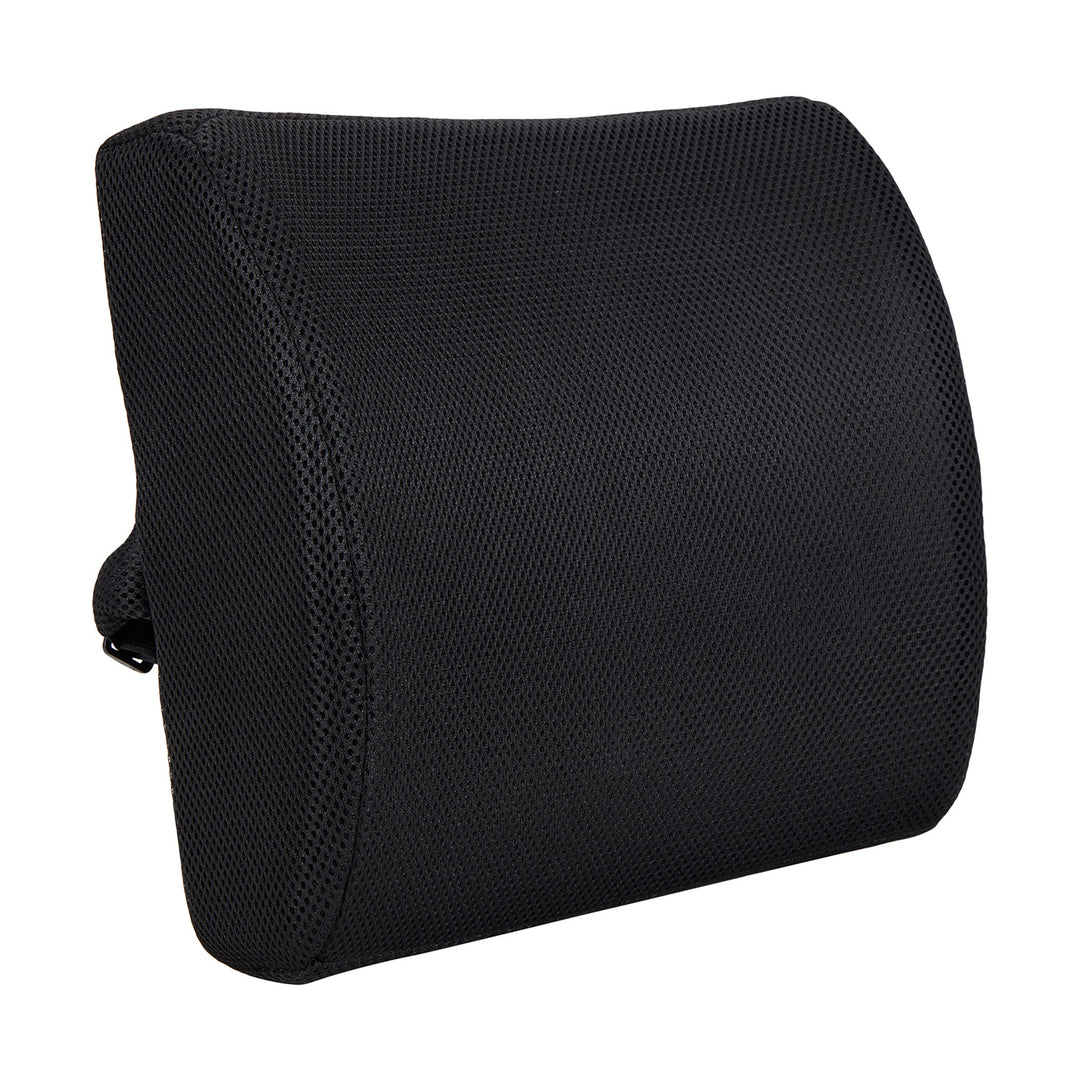 Cojín lumbar de espuma viscoelástica Promedix, 34 x 33 x 12 cm, densidad de la espuma: 50D, PR-216