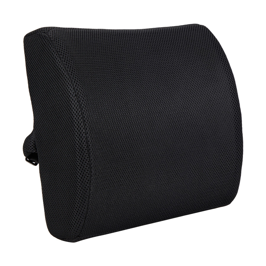 Cojín lumbar de espuma viscoelástica Promedix, 34 x 31 x 12 cm, densidad de la espuma: 50D, PR-216