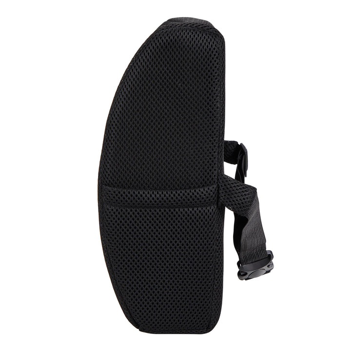 Cojín lumbar de espuma viscoelástica Promedix, 34 x 33 x 12 cm, densidad de la espuma: 50D, PR-216