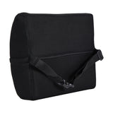 Cojín lumbar de espuma viscoelástica Promedix, 34 x 31 x 12 cm, densidad de la espuma: 50D, PR-216