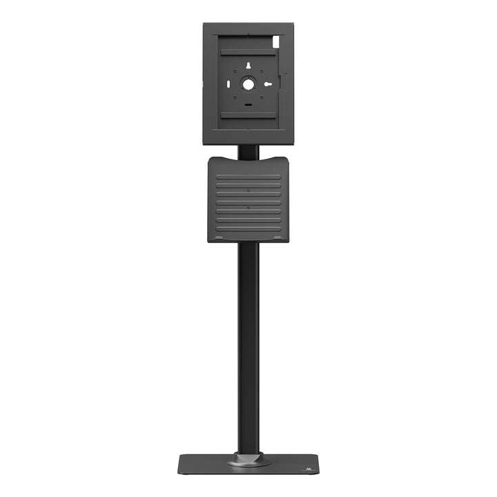 Soporte publicitario para tableta Maclean, con sistema de bloqueo. 12,4"-13", iPad Air/Pro, Samsung Tab S10+/S9+/S8+/S7+, 257 x 350 x 22 mm, MC-924 B