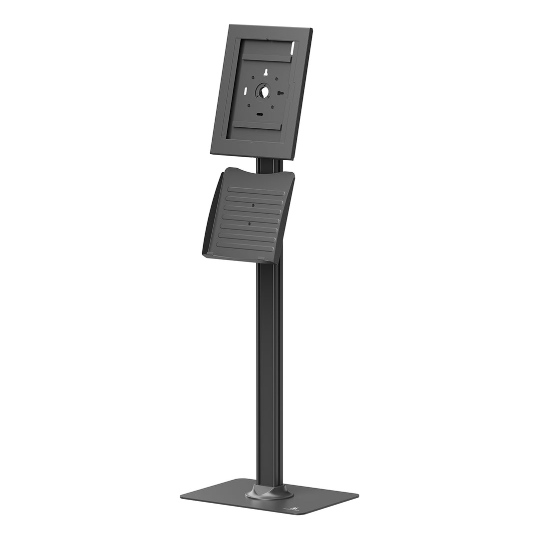 Soporte publicitario para tableta Maclean, con sistema de bloqueo. 12,4"-13", iPad Air/Pro, Samsung Tab S10+/S9+/S8+/S7+, 257 x 350 x 22 mm, MC-924 B