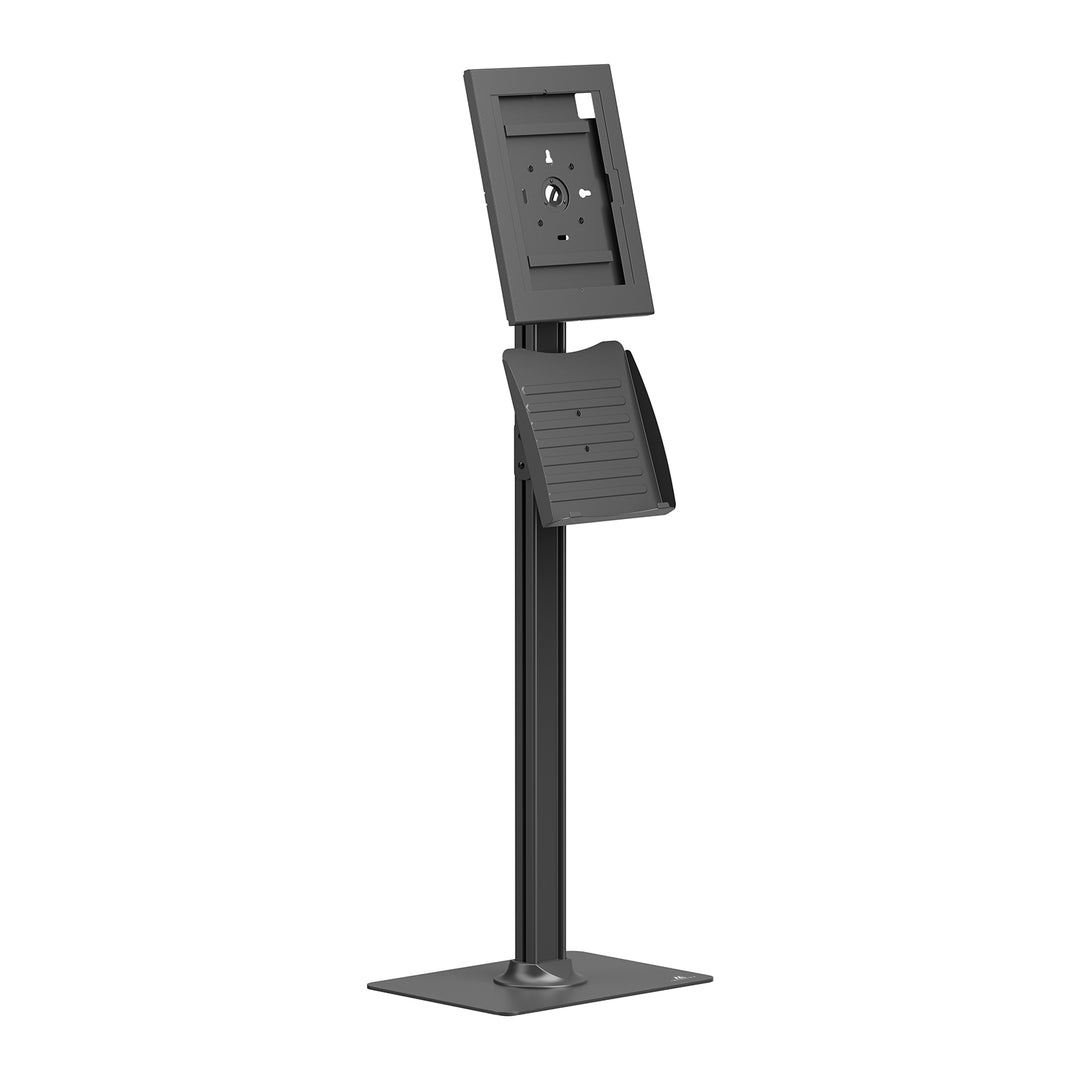 Soporte publicitario para tableta Maclean, con sistema de bloqueo. 12,4"-13", iPad Air/Pro, Samsung Tab S10+/S9+/S8+/S7+, 257 x 350 x 22 mm, MC-924 B