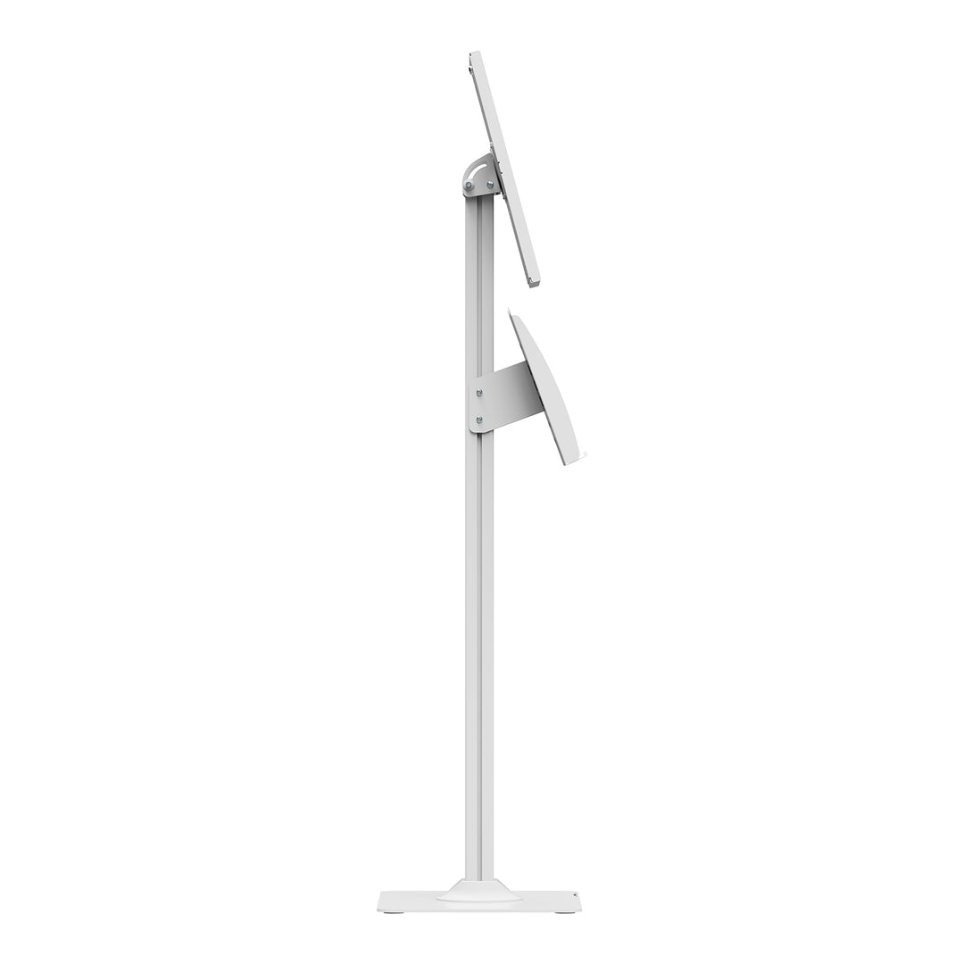 Soporte publicitario para tablet Maclean, con cierre de seguridad, 12,4"-13", iPad Air/Pro, Samsung Tab S10+/S9+/S8+/S7+, 257 x 350 x 22 mm, MC-924 W