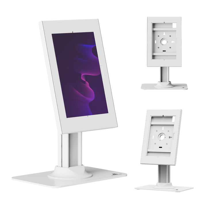 Soporte publicitario para tablet Maclean, con cierre de seguridad, 10,9"-11", iPad Air/Pro, Samsung Tab A y S Series, 220 x 323 x 22 mm, MC-959 W