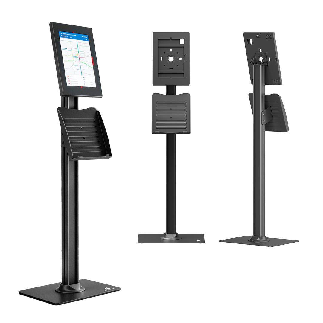 Soporte publicitario para tablet Maclean, con cierre de seguridad, 10,9"-11", iPad Air/Pro, Samsung Tab A y S Series, 220 x 323 x 22 mm, MC-960 B