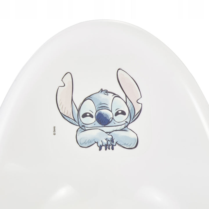 Plataforma antideslizante, dos escalones, máx. 120 kg, + cubierta para inodoro + orinal Stitch