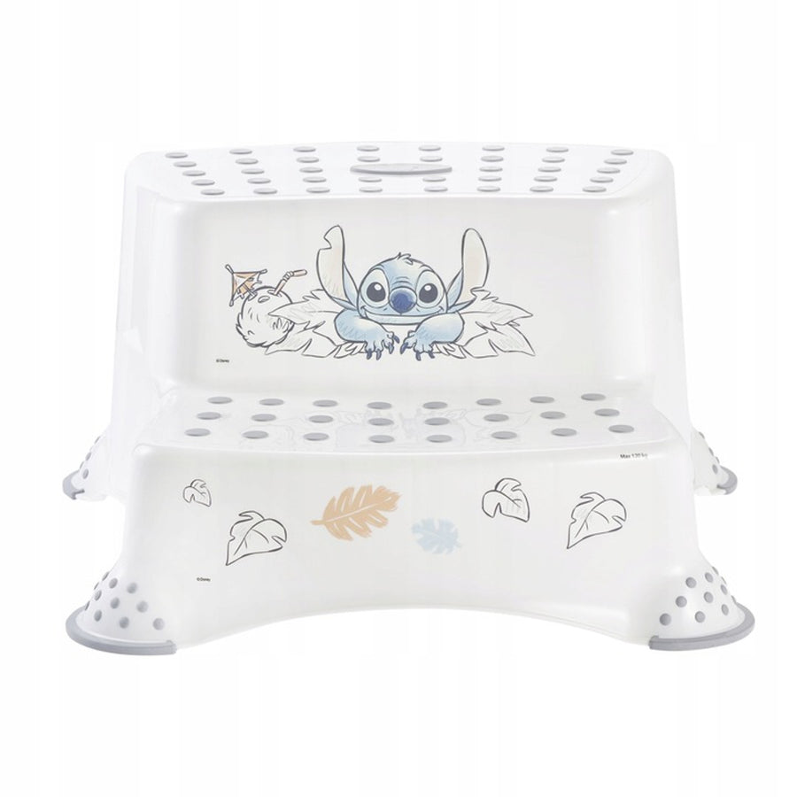 Plataforma antideslizante, dos escalones, máx. 120 kg, + cubierta para inodoro + orinal Stitch