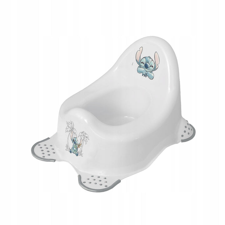 Plataforma antideslizante, de un solo escalón, máx. 80 kg + Cubierta para inodoro + Orinal Stitch