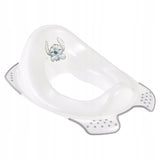 Plataforma antideslizante, de un solo escalón, máx. 80 kg + Cubierta para inodoro + Orinal Stitch