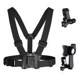 Mochila con señalizador LED, con mando a distancia, resistencia al agua: mando a distancia IPx5, mochila IPX2 + correas deportivas universales, para teléfono, cámara, cámaras GoPro y otros, soporte giratorio, MC-294