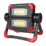 Lámpara de trabajo LED COB Maclean, 300 lm, 3 modos de iluminación, temperatura de color 6500 K, MCE439 2 unidades + 8 pilas Varta Industrial AA
