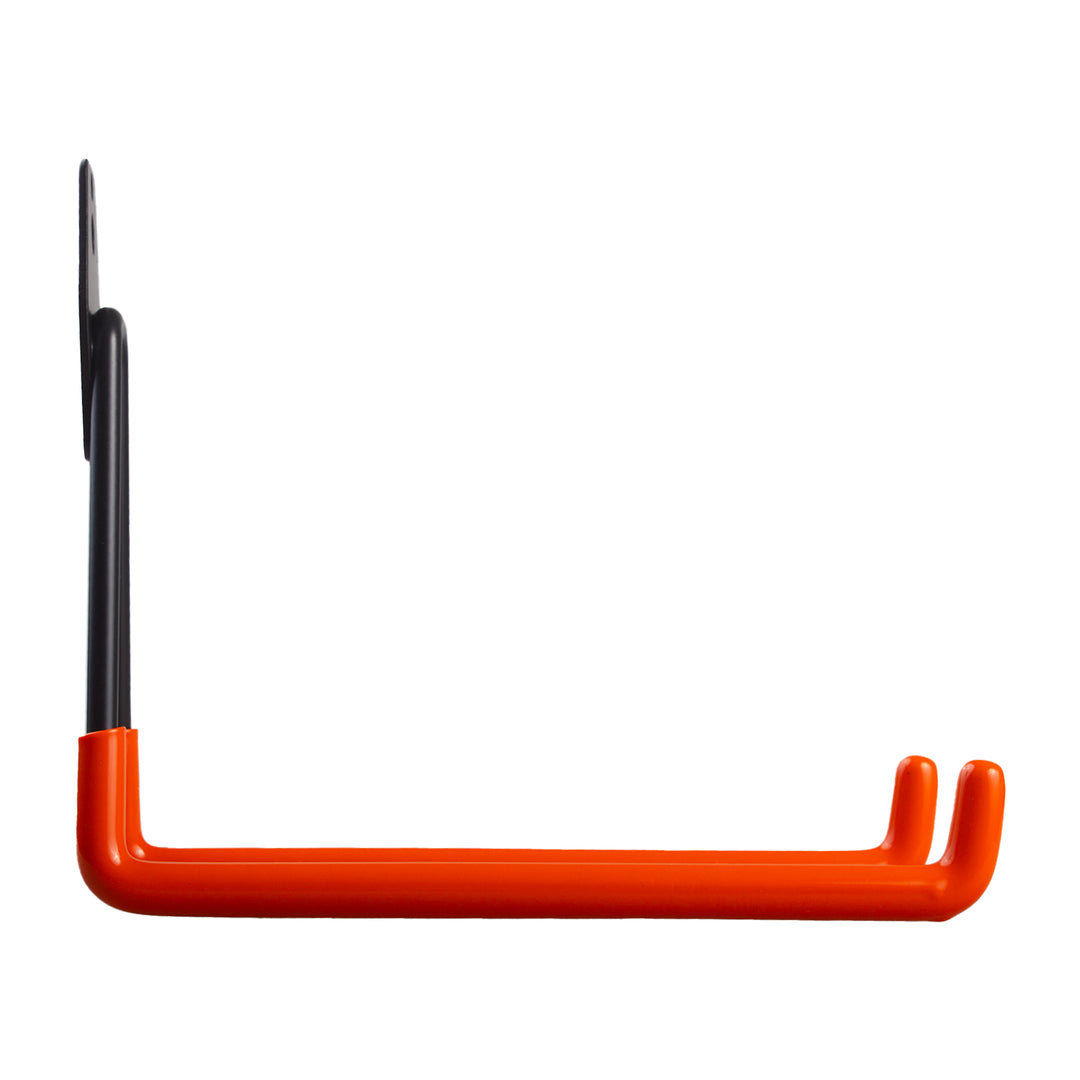 Soporte/colgador de pared Maclean, para neumáticos, herramientas de jardinería, escaleras, mangueras, bicicletas, carga máxima 25 kg, MC-444, 4 unidades