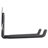 Soporte/colgador de pared Maclean, para neumáticos, herramientas de jardinería, escaleras, mangueras, bicicletas, de acero, carga máxima 35 kg, MC-440, 2 unidades.