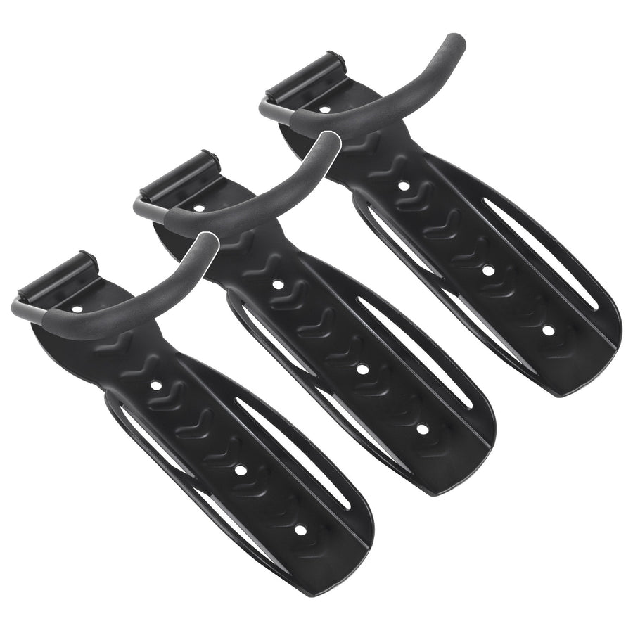 Soporte/colgador de bicicleta Maclean, vertical, acero, carga máxima 30 kg, MC-432, 3 unidades