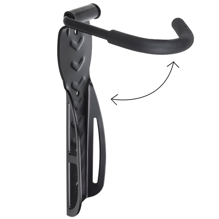 Soporte/colgador de bicicleta Maclean, vertical, acero, carga máxima 30 kg, MC-432, 4 unidades
