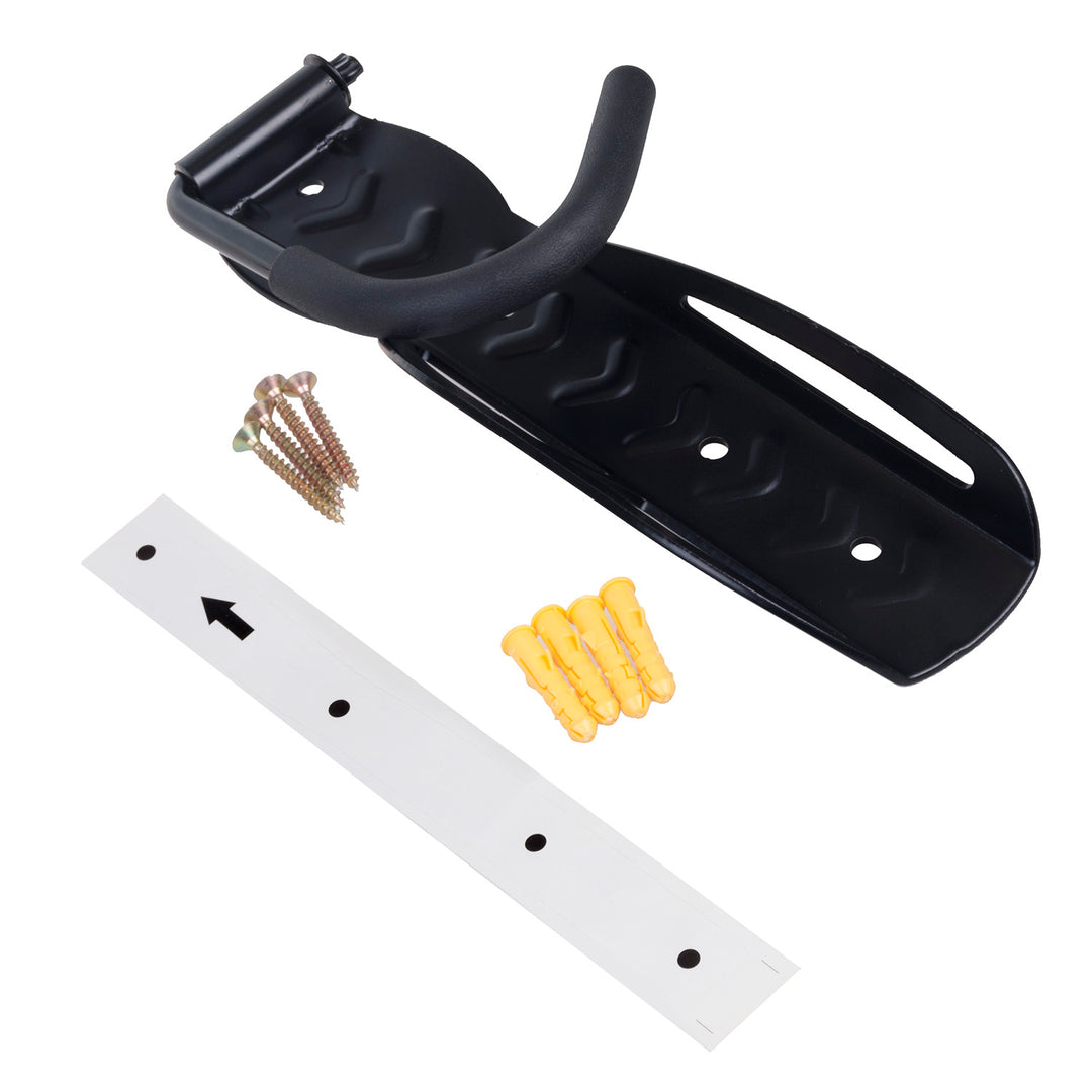 Soporte/colgador de bicicleta Maclean, vertical, acero, carga máxima 30 kg, MC-432, 4 unidades