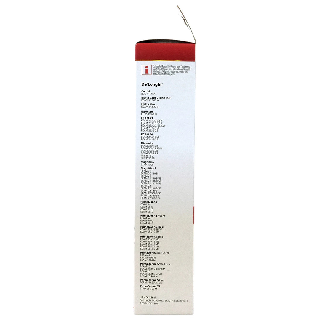 Filtro de agua para cafeteras espresso DeLonghi Scanpart, 2 unidades