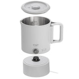 Hervidor eléctrico Adler, para viajes, doble pared, capacidad 0,8 l, potencia máx. 650 W, gris, AD 1388