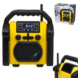Radio para obras Adler, Bluetooth 5.1, IPX 54, potencia 10 W, AD 1911