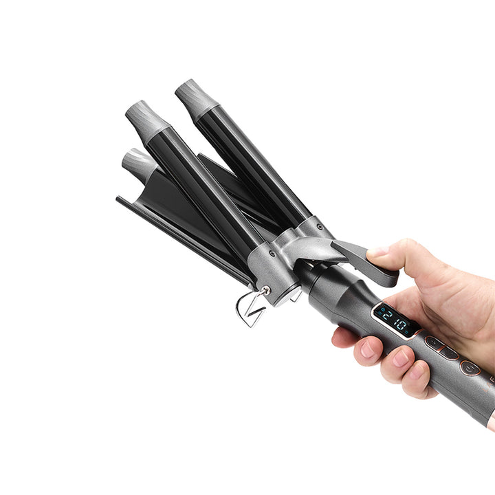 Rizador de pelo LAFE, diámetro del calentador 25 mm, potencia 105 W, Sleek & Shine Waver
